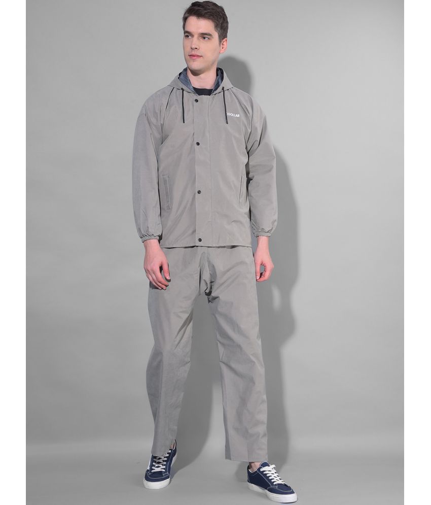     			Dollar Grey Polyester Men's Rain Suit ( Pack of 1 )
