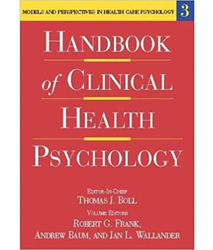     			Handbook of Clinical Health Psychology: Models and Perspectives in Health Psychology, Vol Vol 3, Year 2003 Vol 3 [Hardcover]