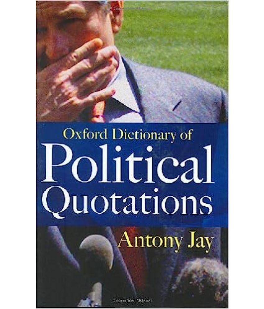     			Oxford Dictionary Of Political Quotations, Year 2006 [Hardcover]