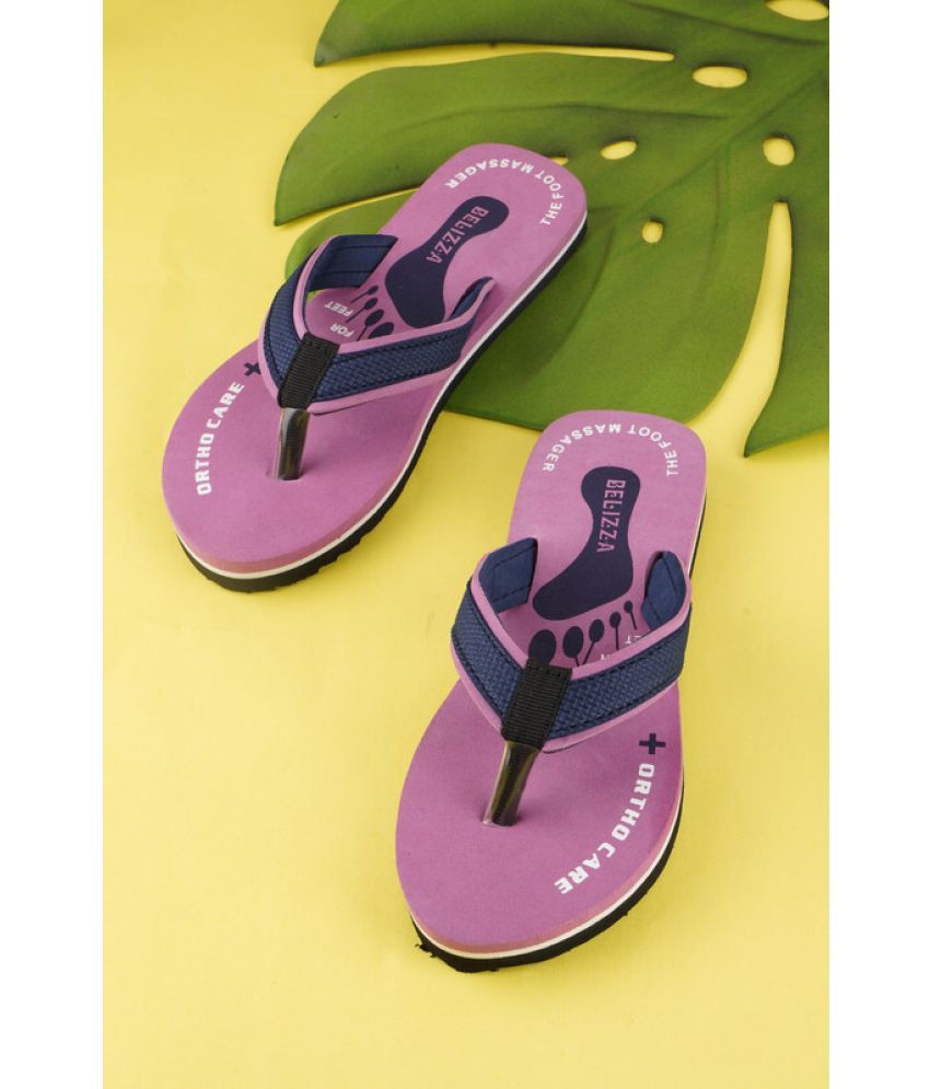     			BELIZZA Purple Women's Slipper