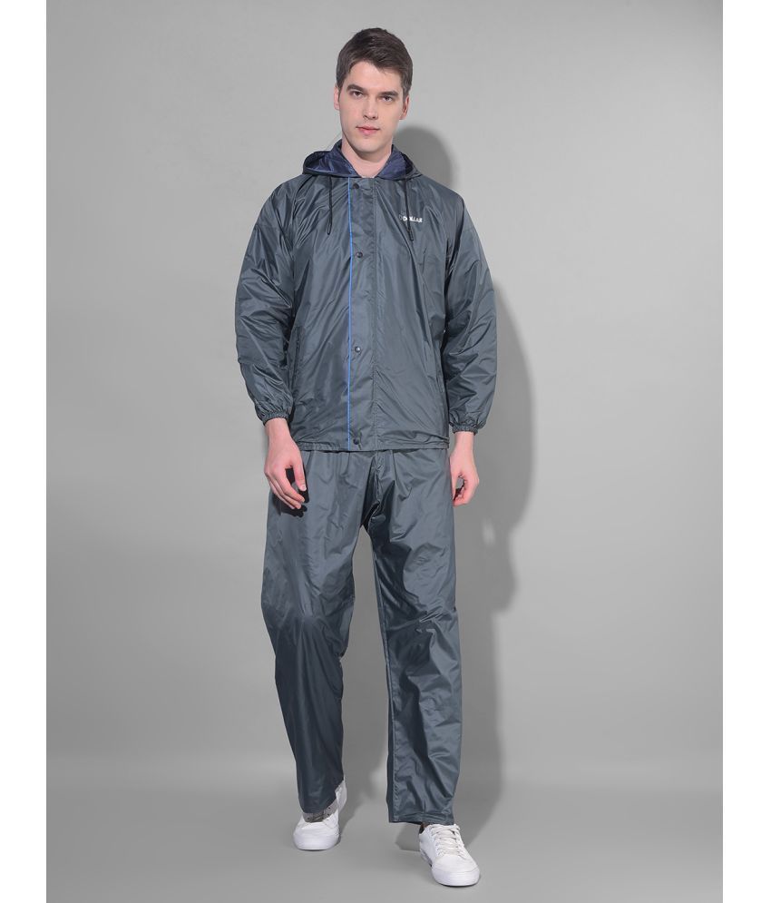     			Dollar Green Polyester Men's Rain Suit ( Pack of 1 )