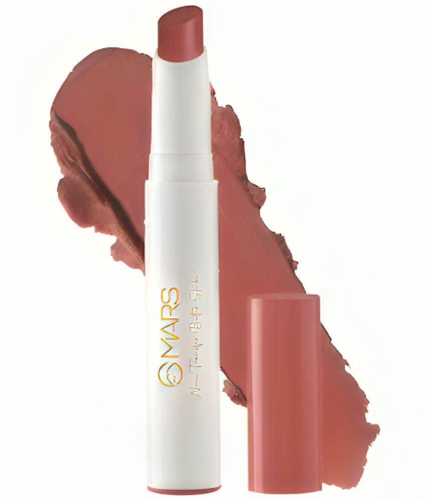     			MARS Matte Non-Transfer Butter Smooth Lipstick | Up to 12 Hours Long Lasting | Shade-NT01-Peach