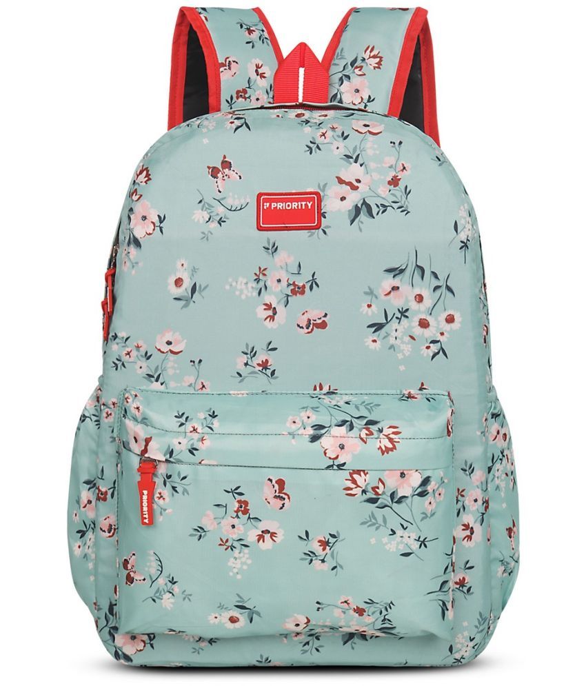     			Priority Multicolor Polyester Backpack ( 22 Ltrs )