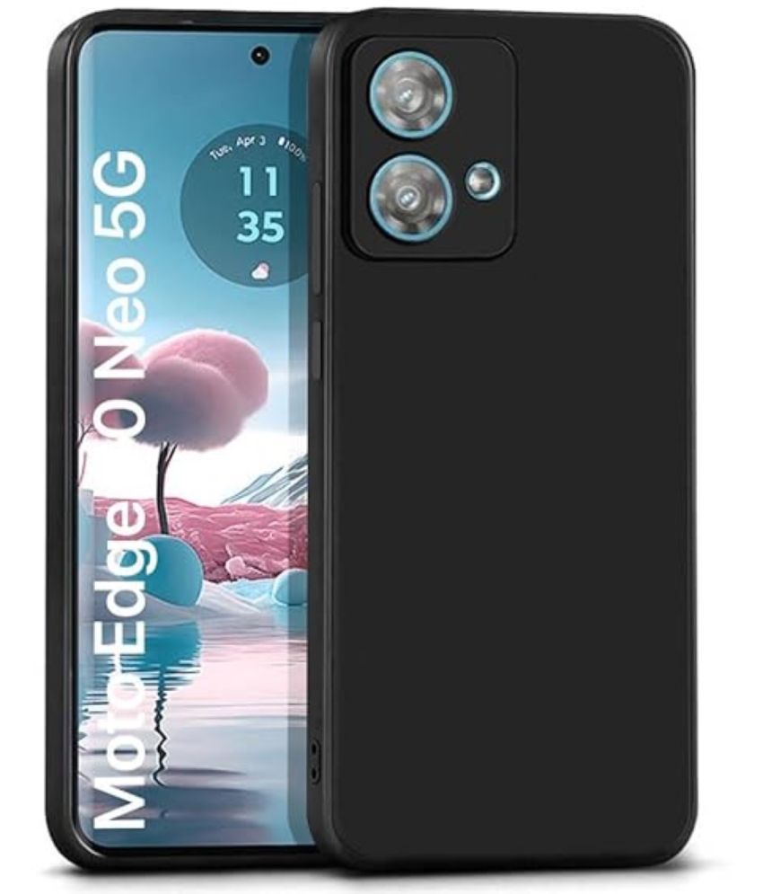     			Case Vault Covers Silicon Soft cases Compatible For Silicon Motorola Edge 40 Neo 5G ( Pack of 1 )