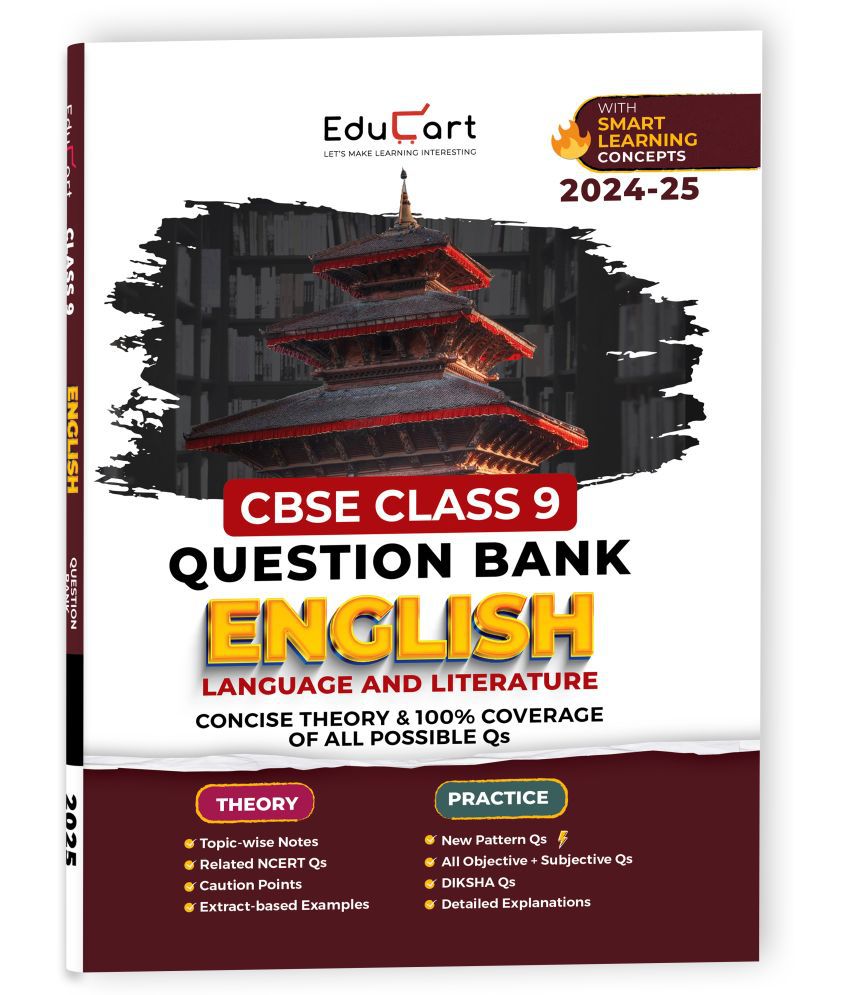     			Educart CBSE Question Bank Class 9 English Language and Literature 2024-25 (For 2025 Board Exams)