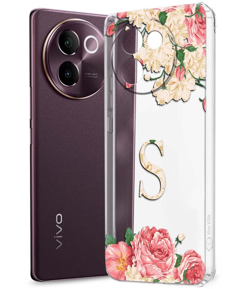     			Fashionury Multicolor Printed Back Cover Silicon Compatible For Vivo V30e 5G ( Pack of 1 )