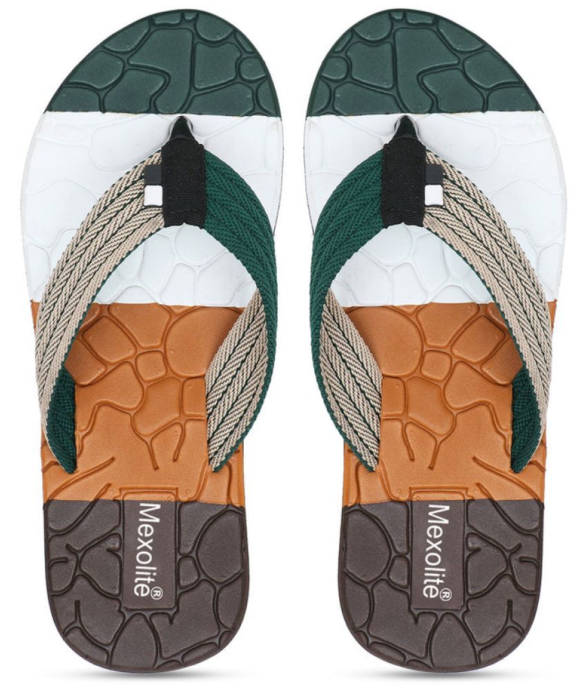     			Mexolite Green Men's Daily Slipper