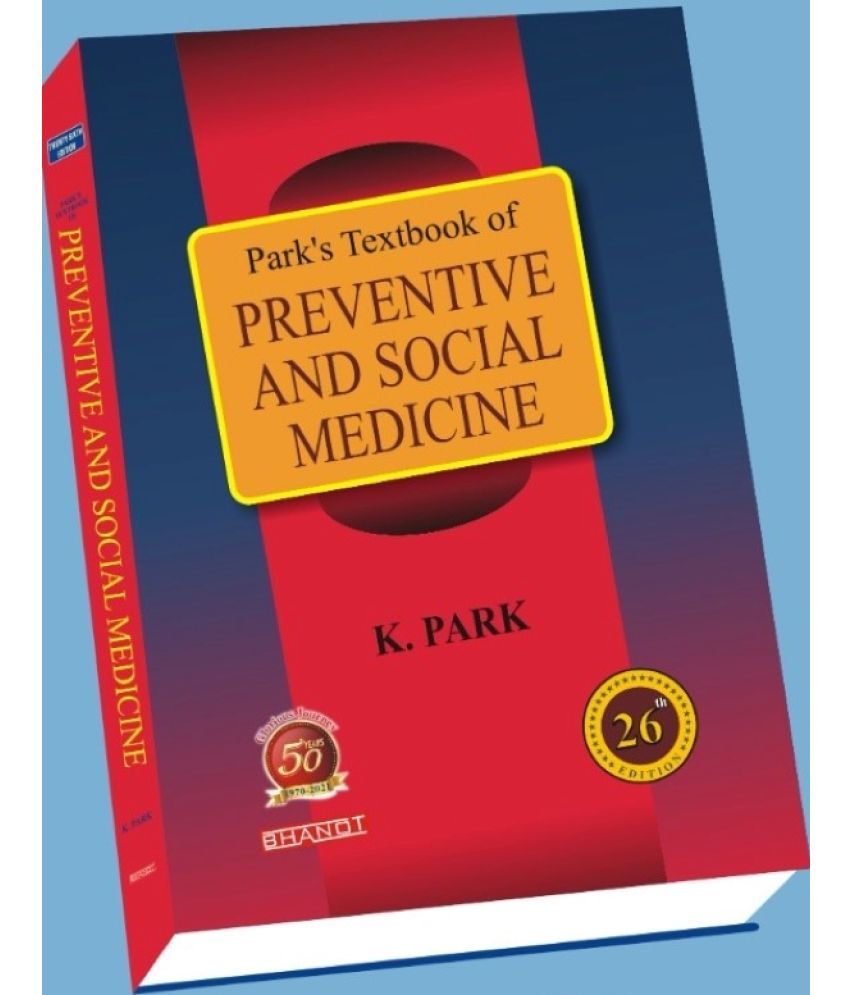     			Park's Textbook of Preventive and Social Medicine 26th Edition