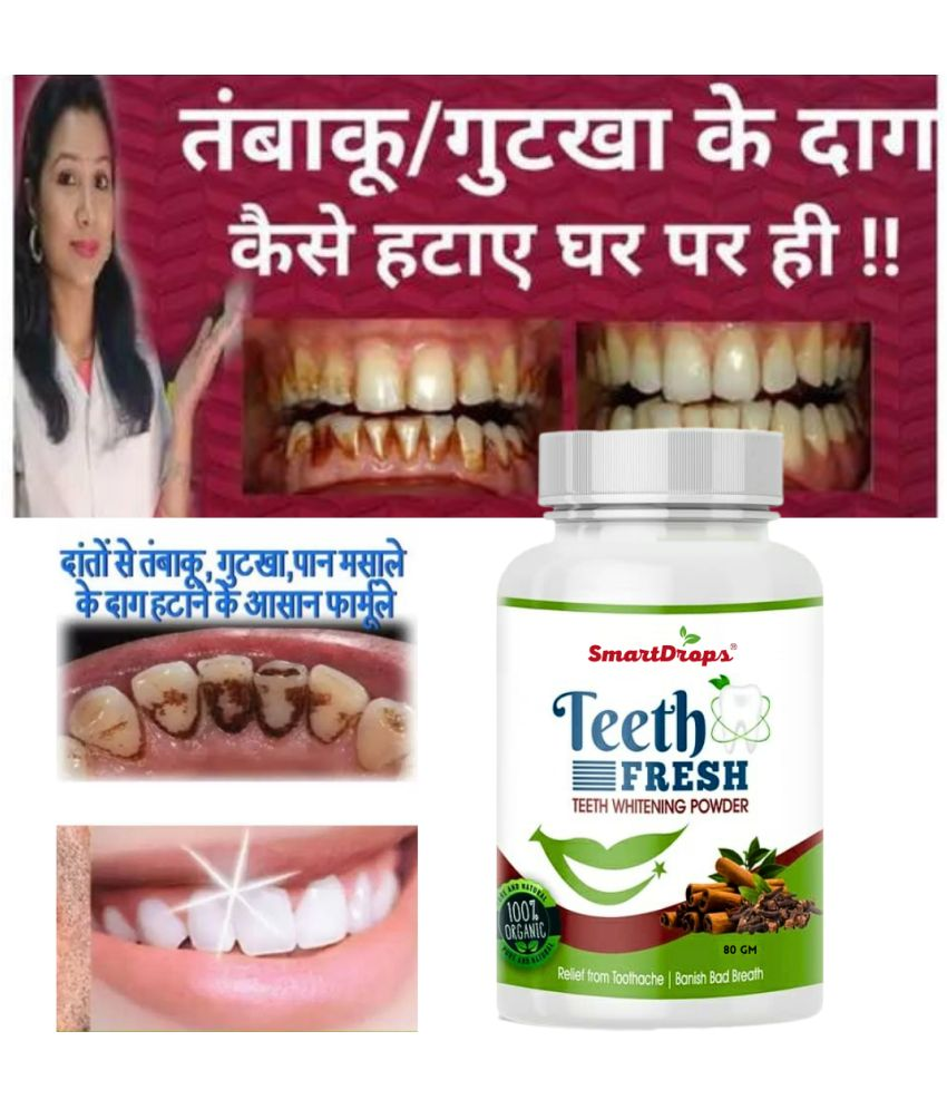     			Smartdrops Teeth Whitening Powder