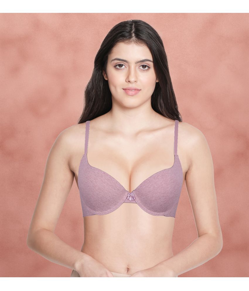     			Susie Purple Cotton Blend Lightly Padded Women's Push Up Bra ( Pack of 1 )