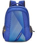 Aristocrat Blue Polyester Backpack ( 30 litres )