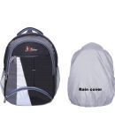 Blubags Black Polyester Backpack ( 36 litres )