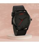 Lorenz Black PU Analog Men's Watch