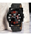 Lorenz Black PU Analog Men's Watch