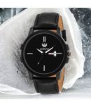 Lorenz Black PU Analog Men's Watch