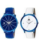 Lorenz Blue PU Analog Men's Watch