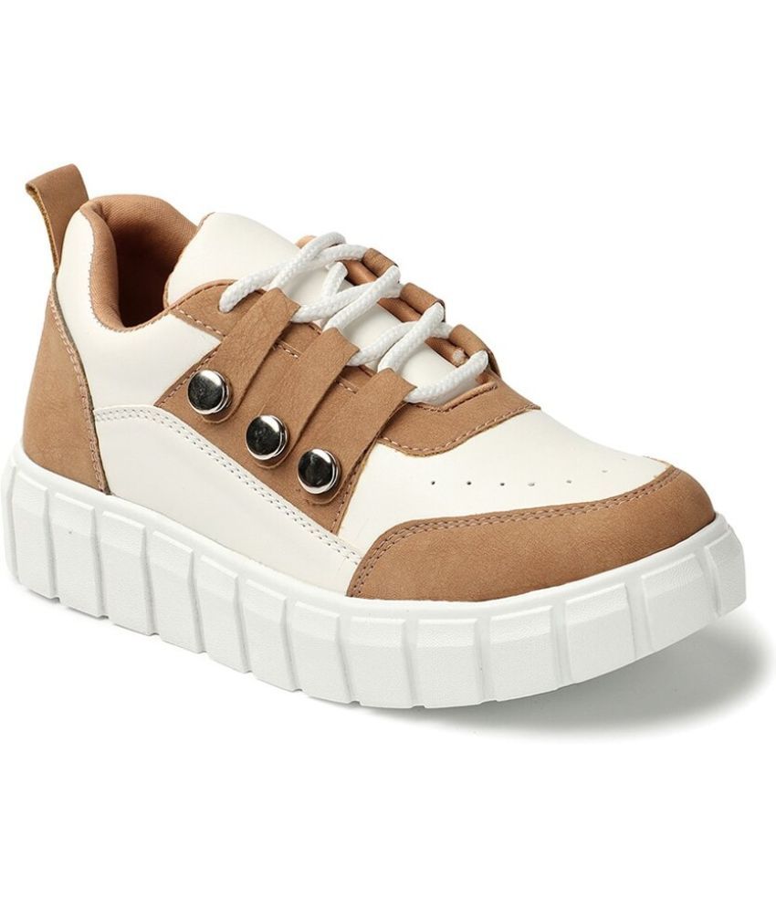     			ADRINT. Brown Women's Sneakers