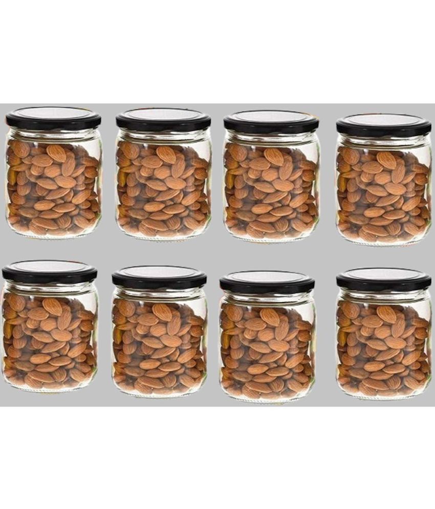     			AFAST Glass Container Jar Glass Nude Utility Container ( Set of 8 )