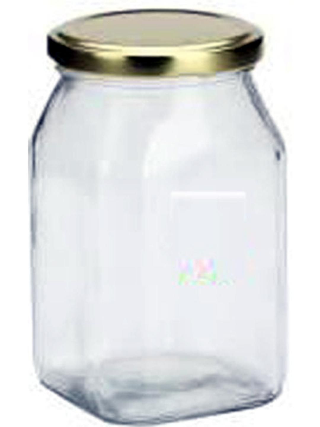     			AFAST Glass Container Jar Glass Nude Cookie Container ( Set of 1 )