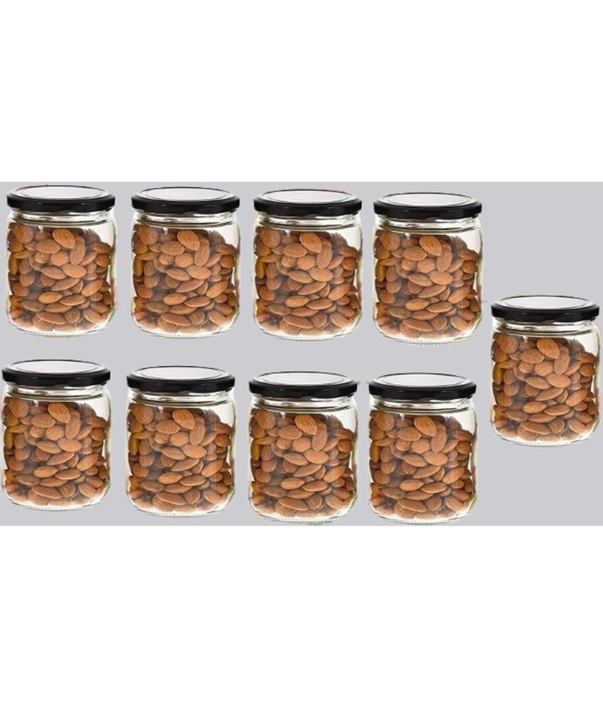     			AFAST Glass Container Jar Glass Nude Utility Container ( Set of 9 )