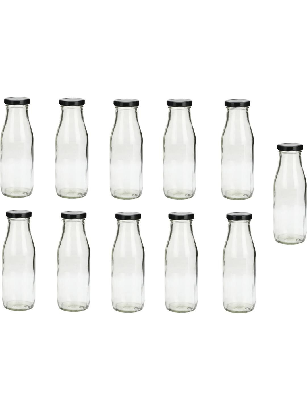     			AFAST Multipurpose Bottle Glass Transparent Utility Container ( Set of 11 )