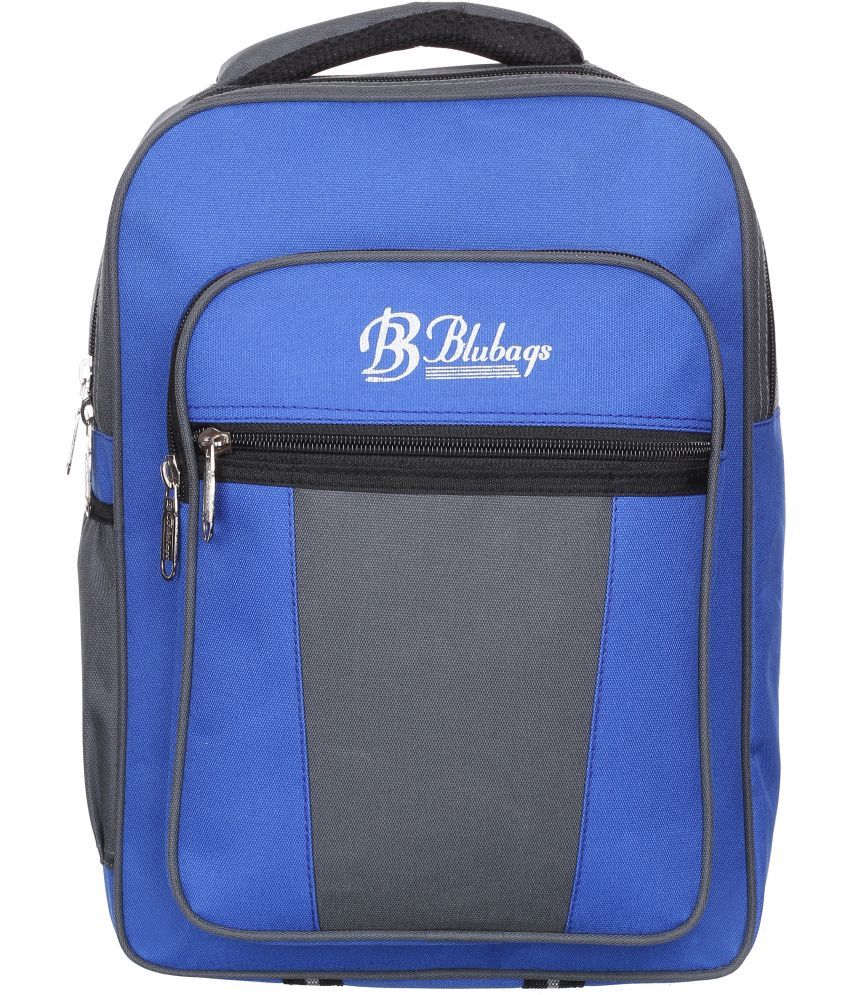     			Blubags Blue Polyester Backpack ( 20 Ltrs )