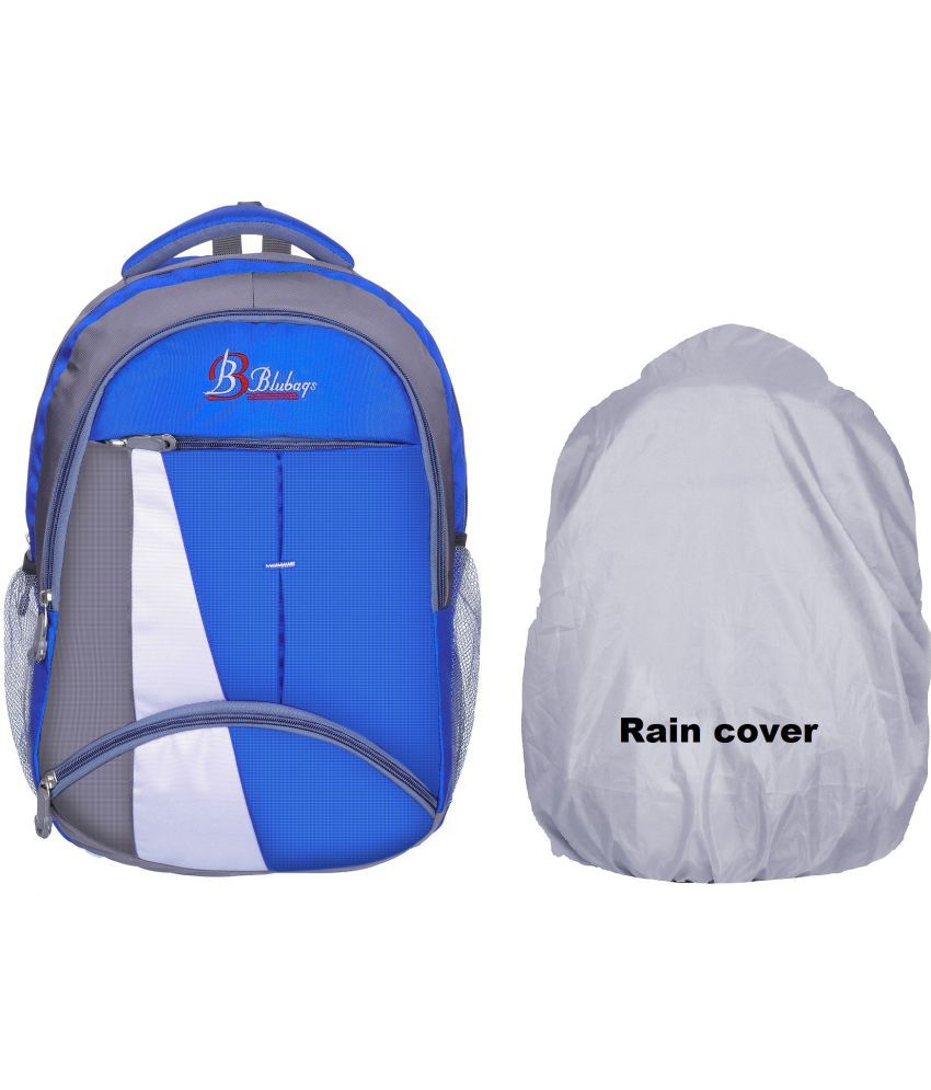     			Blubags Blue Polyester Backpack ( 36 Ltrs )