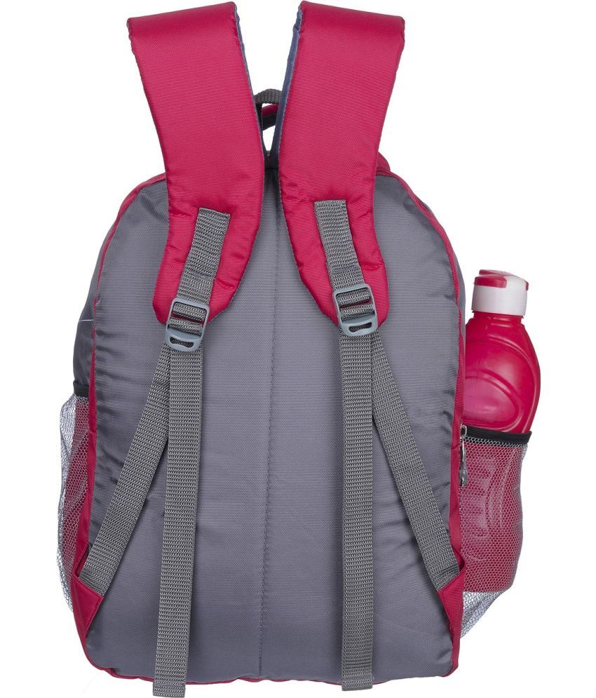     			Blubags Red Polyester Backpack ( 36 Ltrs )