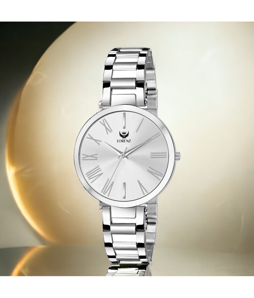     			Lorenz Silver Stainless Steel Analog Womens Watch