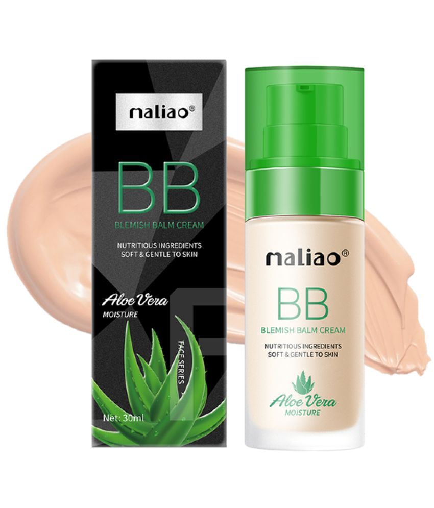     			Maliao Natural Cream For All Skin Types Skin Medium Foundation Pack of 1