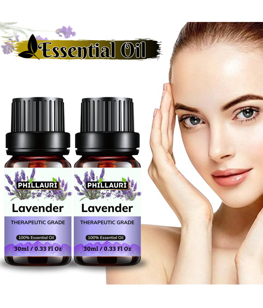     			Phillauri Lavender Others Essential Oil Floral With Dropper 30 mL ( Pack of 2 )