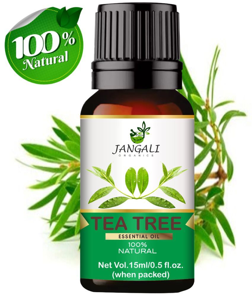     			Pure Jangali Organics Tea Tree Essential Oil 15 mL ( Pack of 1 )