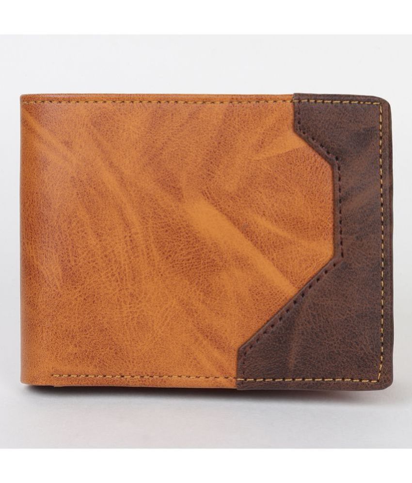     			SUNSHOPPING Multicolor Faux Leather Men's Regular Wallet ( Pack of 1 )