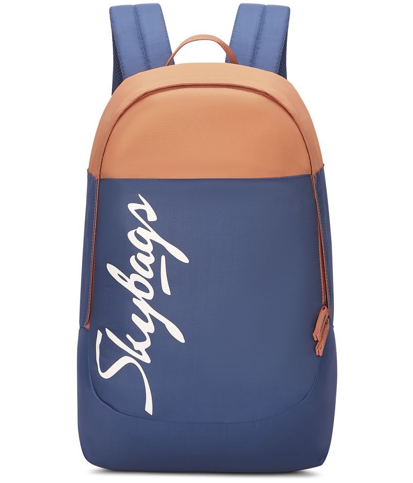     			Skybags Blue Polyester Backpack ( 20 Ltrs )