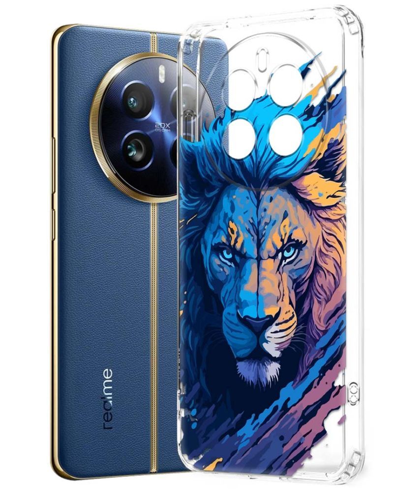     			Fashionury Multicolor Printed Back Cover Silicon Compatible For Realme 12  Pro Plus 5G ( Pack of 1 )