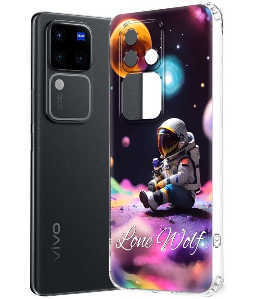     			Fashionury Multicolor Printed Back Cover Silicon Compatible For Vivo V30 Pro 5G ( Pack of 1 )