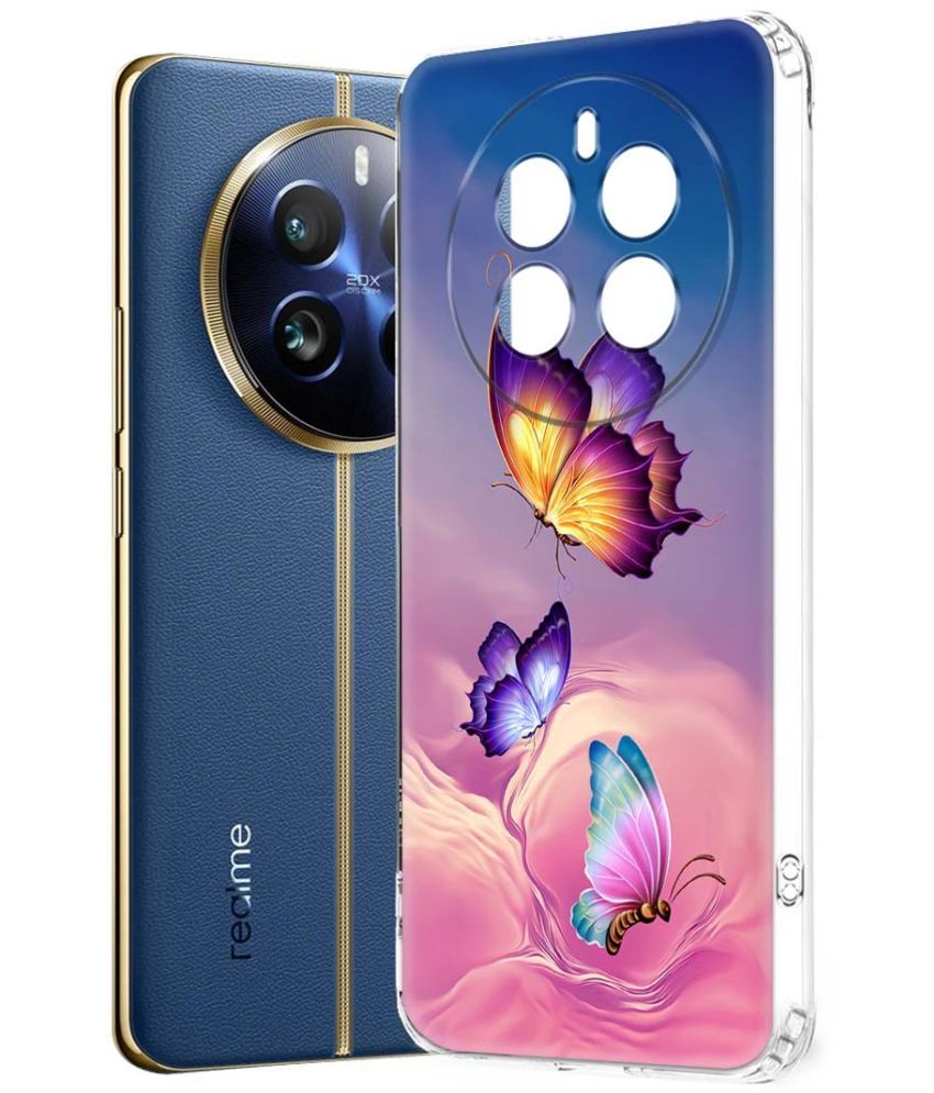     			Fashionury Multicolor Printed Back Cover Silicon Compatible For Realme 12  Pro Plus 5G ( Pack of 1 )