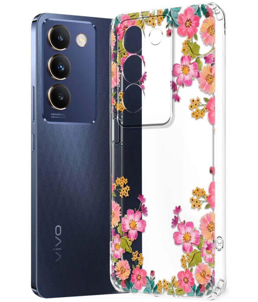     			Fashionury Multicolor Printed Back Cover Silicon Compatible For Vivo Y200e 5G ( Pack of 1 )