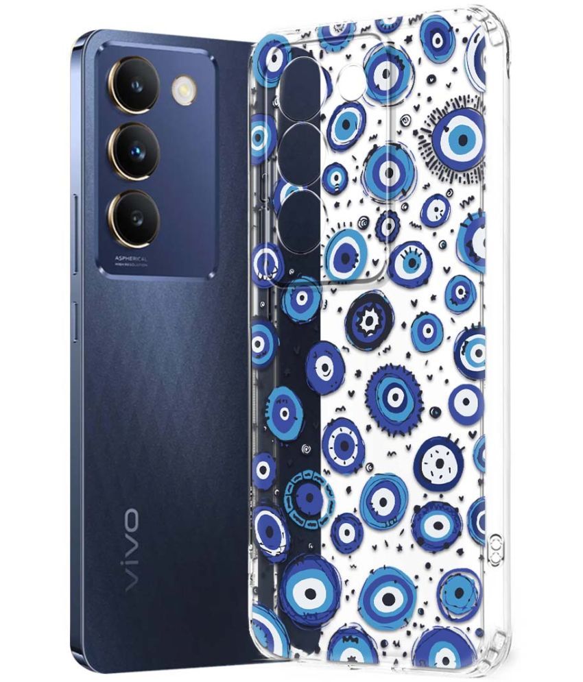     			Fashionury Multicolor Printed Back Cover Silicon Compatible For Vivo Y200e 5G ( Pack of 1 )