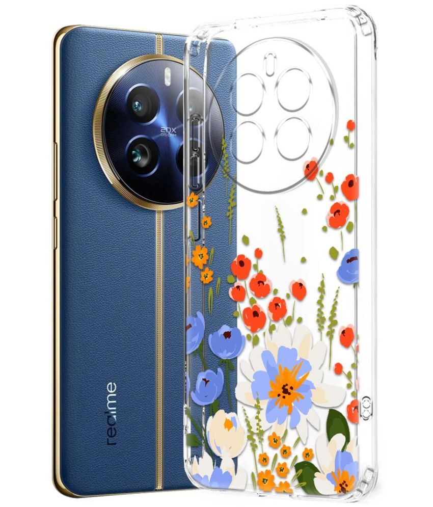     			Fashionury Multicolor Printed Back Cover Silicon Compatible For Realme 12 Pro 5G ( Pack of 1 )