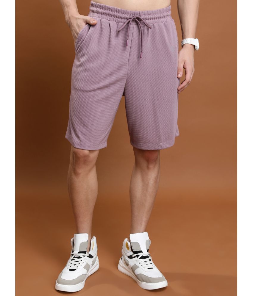     			Ketch Mauve Polyester Men's Shorts ( Pack of 1 )