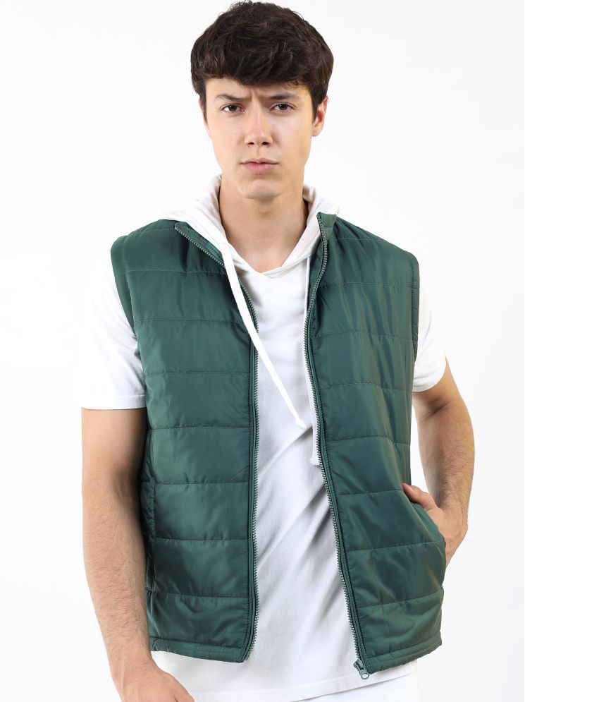     			Ketch Polyester Men's Puffer Jacket - Green ( Pack of 1 )