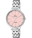 Jainx Silver Stainless Steel Analog Womens Watch