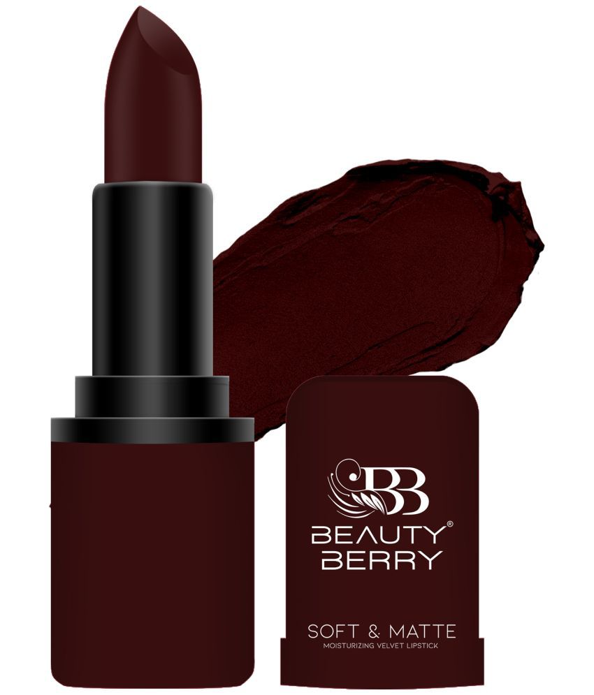     			Beauty Berry Deep Maroon Matte Lipstick 4gm