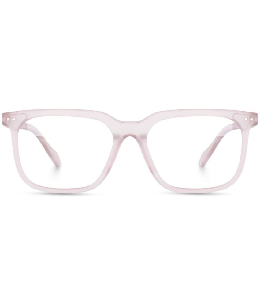     			Creature Pink Square Eyeglass Frame ( Pack of 1 )