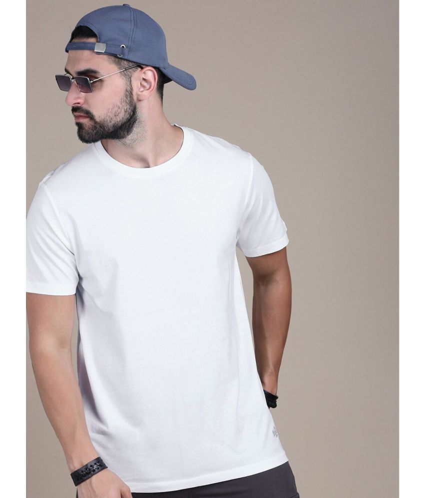     			PP Kurtis Cotton Regular Fit Printed Half Sleeves Men's T-Shirt - White ( Pack of 1 )