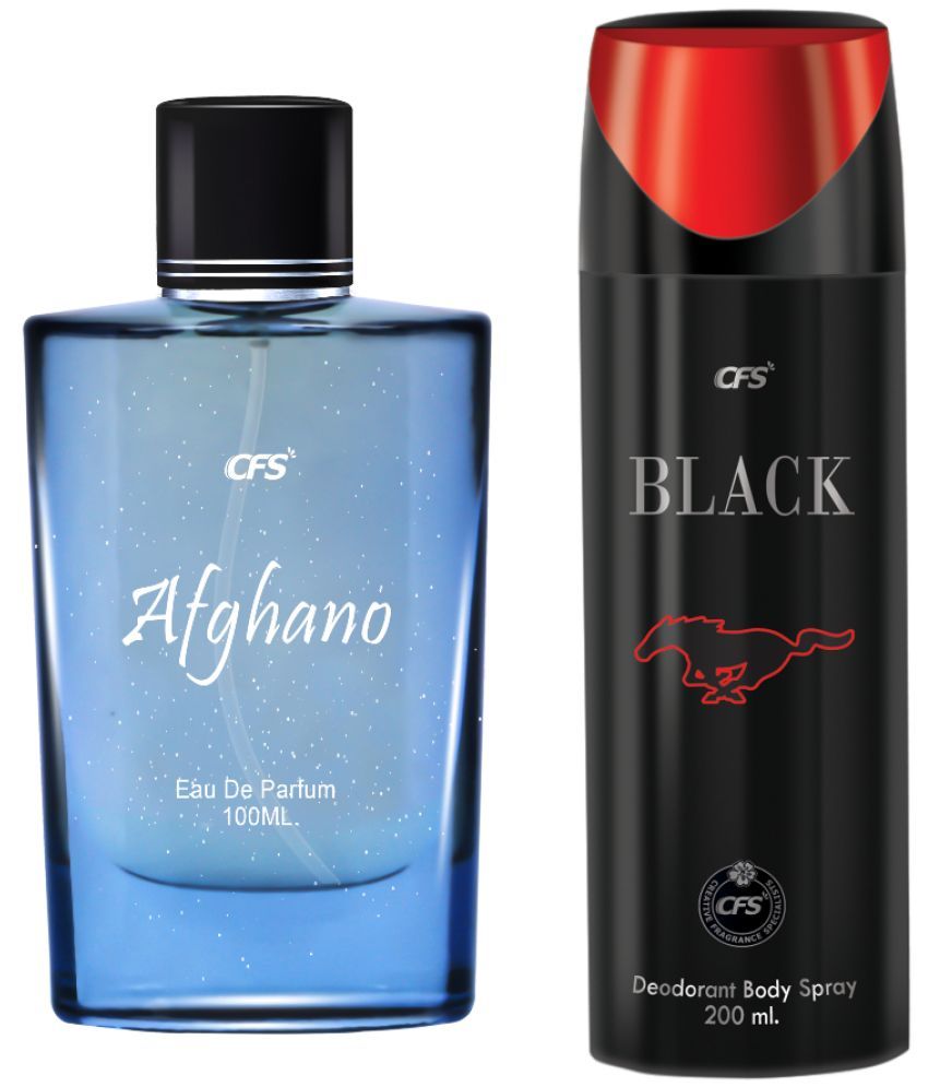     			CFS Afghano EDP Long Lasting Perfume & Black Deodorant Body Spray