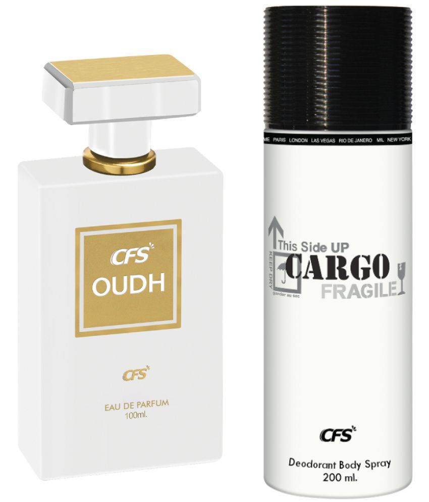     			CFS Oudh White EDP Long Lasting Perfume & Cargo White Deodorant Body Spray