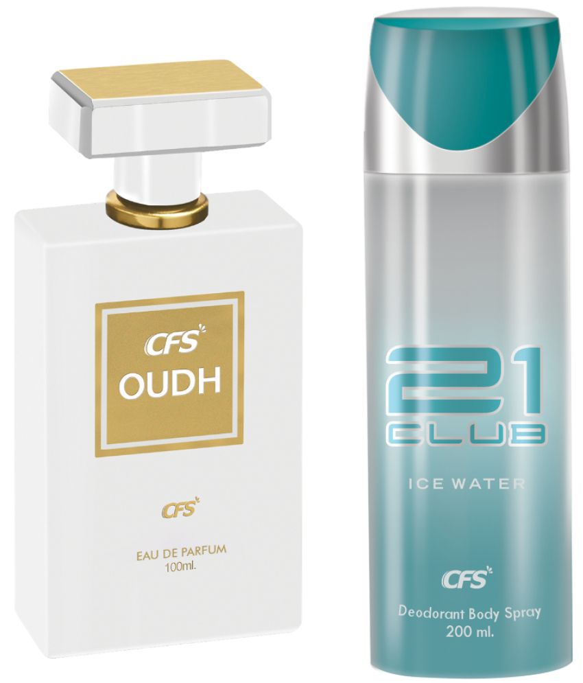     			CFS Oudh White EDP Long Lasting Perfume & Ice Water Deodorant Body Spray