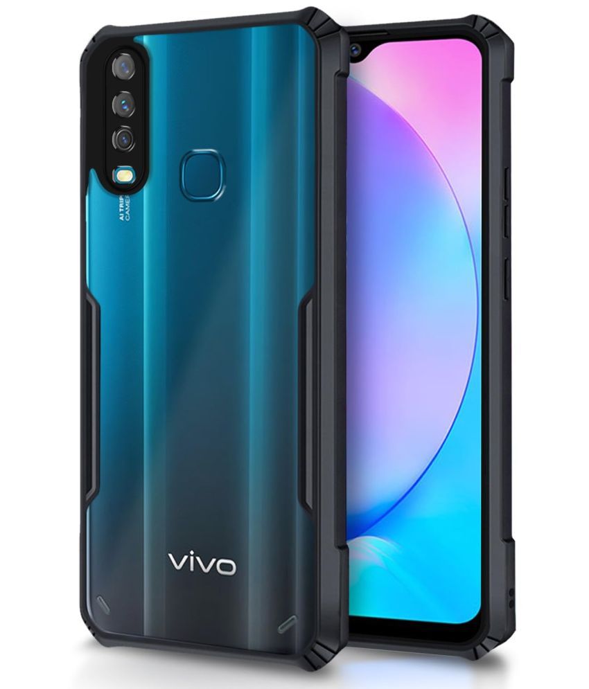     			Case Vault Covers Shock Proof Case Compatible For Polycarbonate Vivo Y17 ( Pack of 1 )